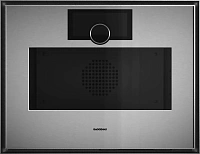 Gaggenau GS471120 — Комбинированный паровой духовой шкаф 60 x 45 см Петли двери слева, нержавеющая сталь за дымчатым стеклом