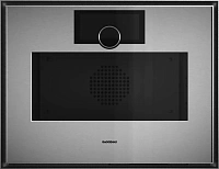 Gaggenau GS450120 — Комбинированный паровой духовой шкаф 60 x 45 см Петли двери справа, нержавеющая сталь за дымчатым стеклом